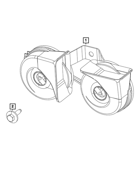 Horns for 2026 Ram 2500 #1