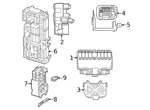 Relays for 2022 Mercedes-Benz SL 63 AMG&reg; #0