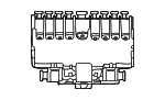 223540834464 - Electrical: Fuse Box for Mercedes-Benz Image