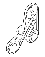 30731808 - : Serpentine Belt for Volvo Image