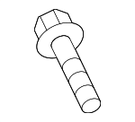 9YA02A041 - Suspension: Lower Control Arm Bolt for Mazda Image