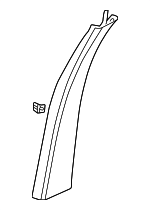 25925437 - Body: Upper Center Pillar Trim for Cadillac: SRX Image