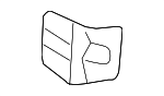 25732230 - Body: Body B-Pillar Trim Panel Clip for GM Image