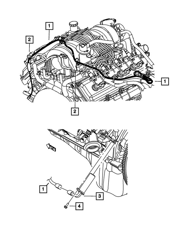 6501373 - 5.7L Gas; Engine: Hex Head Screw And Washer for Mopar Image image