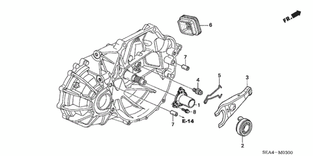 MT Clutch Release for 2005 Acura TSX #0