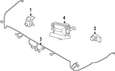 Parking Aid for 2023 Genesis Electrified G80 #0
