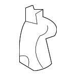 1Q0825830 - Body: Catch for Volkswagen: Eos Image