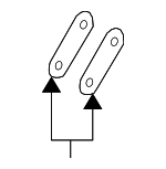 1Q0871107B - Body: Latch Cover Spacer for Volkswagen: Eos Image