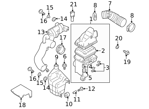 Filters for 2007 Suzuki Aerio #0