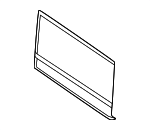 23292072011D13 - Body: Seat Back Cover for Mercedes-Benz Image