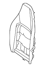 2329207501 - Body: Seat Back Pad for Mercedes-Benz Image