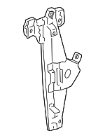 25964206 - Body: Window Regulator for Hummer: H3, H3T Image