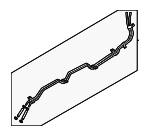 97550R0000 - HVAC: Pipe Assembly for Kia: Carnival Image