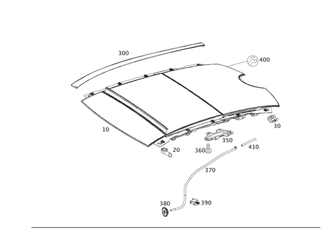 Panoramic Roof for 2015 Mercedes-Benz B Electric Drive #0