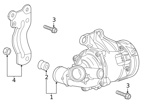 Water Pump for 2023 GMC Acadia #0