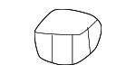 73474FJ010 - HVAC: Pressure Hose Cap for Subaru Image