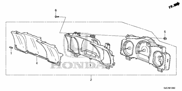 Meter for 2014 Honda Ridgeline #0