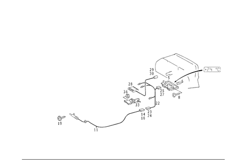 Outside Temperature Indicator for 1993 Mercedes-Benz 500E #0