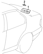 63261387047 - Electrical: License Lamp for BMW Image