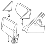 4354344 - Body: Mirror for Dodge: Dakota Image