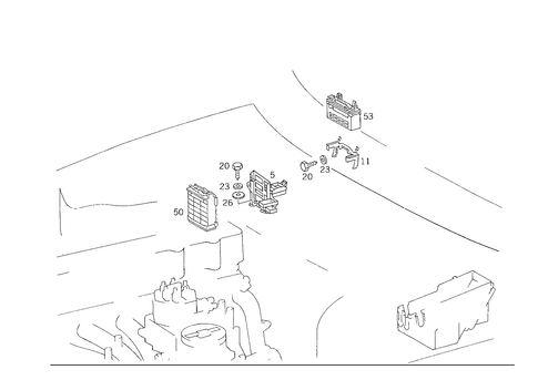 Control Units for 1986 Mercedes-Benz 300E #3