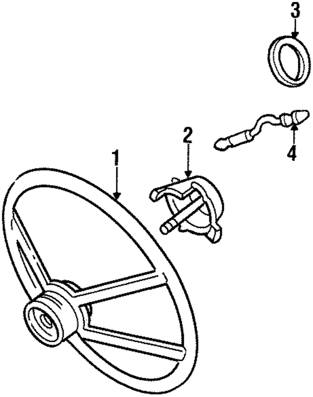 17996293 - Steering: Steering Wheel for GM Image