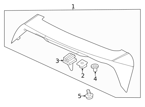 Spoiler for 2023 Honda Pilot #0
