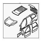 31213597 - Body: Body Assembly for Volvo: XC90 Image