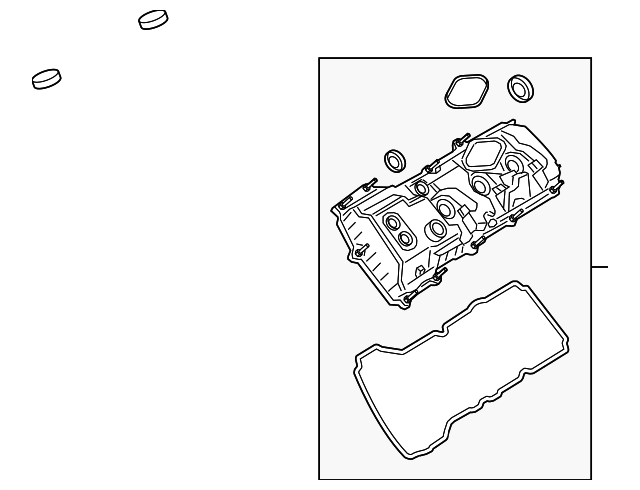 JL3Z-6582-A - Valve Cover - 2018-2025 Ford | Eastgate Ford Parts