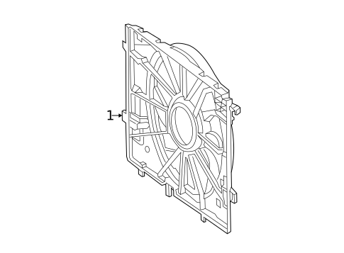 Cooling Fan for 2025 Mercedes-Benz C 300 #0
