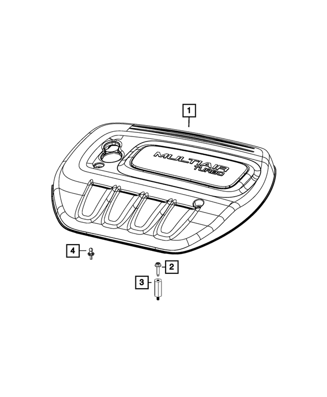 4627270AF - : Engine Cover for Mopar Image