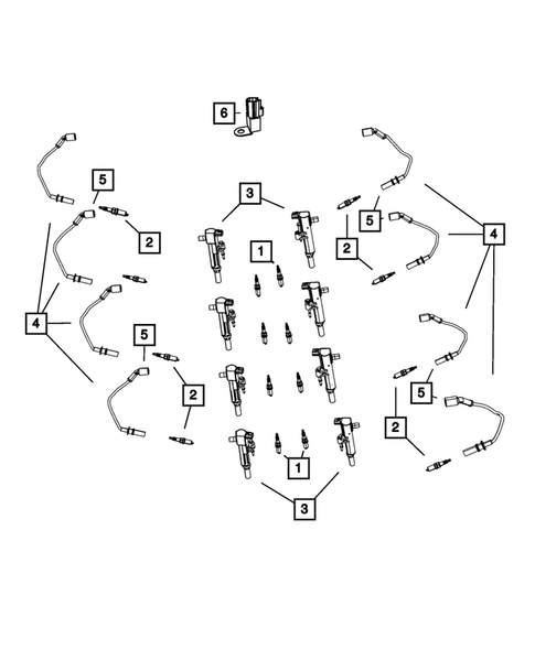 Ignition - Spark Plugs, Cables, Coils, and Glow Plugs for 2013 Ram 1500 #0