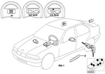 61316920842 - Bodywork: Radio Remote Control Cover for BMW Image