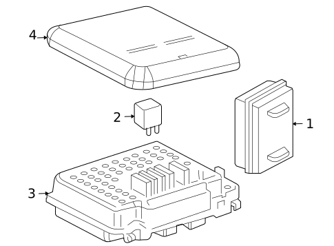 Horn for 2001 GMC Jimmy #1