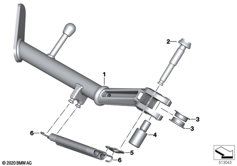 Side Stand for 2021 BMW-Motorrad R 1250 RT #0