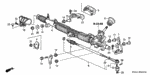 53536S5A900 - Chassis: WASHER, TIE ROD LOCK for Honda Image