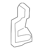 91563SFA003 - Body: Door Weather-strip Clip for Honda: Accord, Civic, CR-V, CR-Z, Insight Image