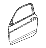 67050TE0A90ZZ - Body: Door Shell for Honda: Accord Image