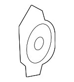 91568TA5003 - Body: Door Weather-strip Clip for Honda: Accord, Accord Crosstour, Civic, CR-V, Crosstour, HR-V, Insight Image