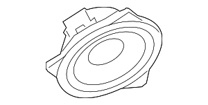 65132622517 - Electrical: Speaker for BMW: X3, X4, X5, X6, X7, XM Image