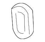 971662D000 - HVAC: Evaporator Core Cap for Genesis: G80 | Hyundai: Accent, Azera, Equus, Genesis, Santa Fe, Santa Fe Sport, Santa Fe XL, Veracruz Image