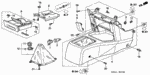 88325SA5000 - Interior/Bumper: SPRING, L. for Honda Image