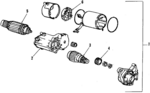 6312PT0901RM - Electrical: Starter for Honda: Accord Image