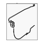 LC5Z54219A64G - : Latch Assembly for Lincoln: Aviator Image