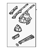 41148234035 - Body: Apron Assembly for BMW: 323Ci, 323i, 325Ci, 325i, 325xi, 328Ci, 328i, 330Ci, 330i, 330xi, M3 Image