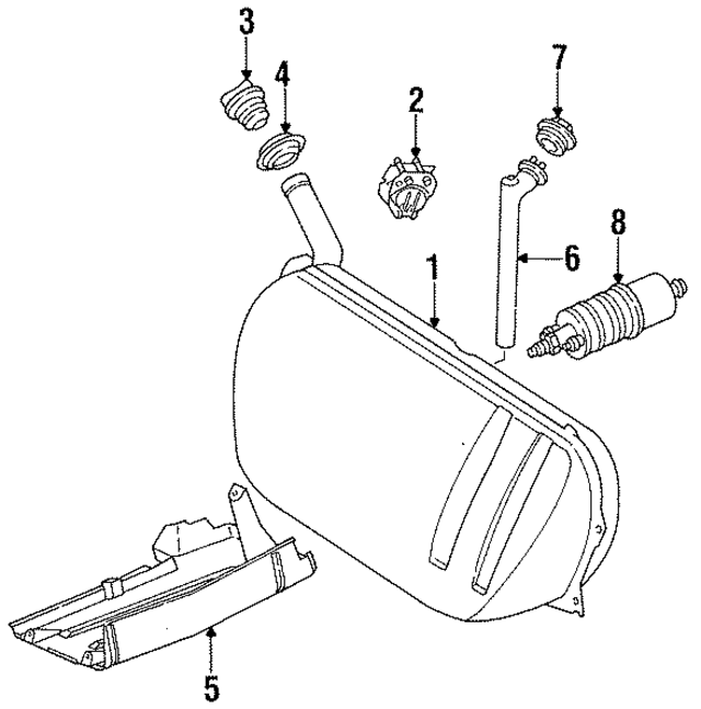 20918801 - Fuel System: Fuel Pump for Mercedes-Benz Image