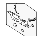 668325MP2B - Body: Cowl Top Panel Seal for Nissan Image