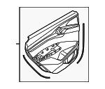 4KE867303BWFA - : Door Trim Panel for Audi: e-tron Quattro, e-tron S, e-tron S Sportback, e-tron Sportback, Q8 e-tron, Q8 e-tron Sportback, SQ8 e-tron, SQ8 e-tron Sportback Image