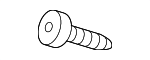 N90698606 - Body: Lower Trim Screw for Volkswagen: Arteon, Atlas, Atlas Cross Sport, Beetle, CC, Eos, Golf, Golf Alltrack, Golf R, Golf SportWagen, GTI, ID. Buzz, ID.4, Jetta, Passat, R32, Rabbit, Taos, Tiguan, Tiguan Limited, Touareg Image