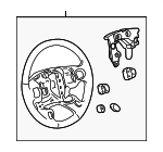 16868104 - : Steering Wheel for Buick: LeSabre Image